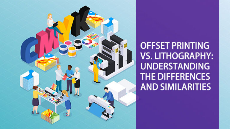 Offset lithography printing process